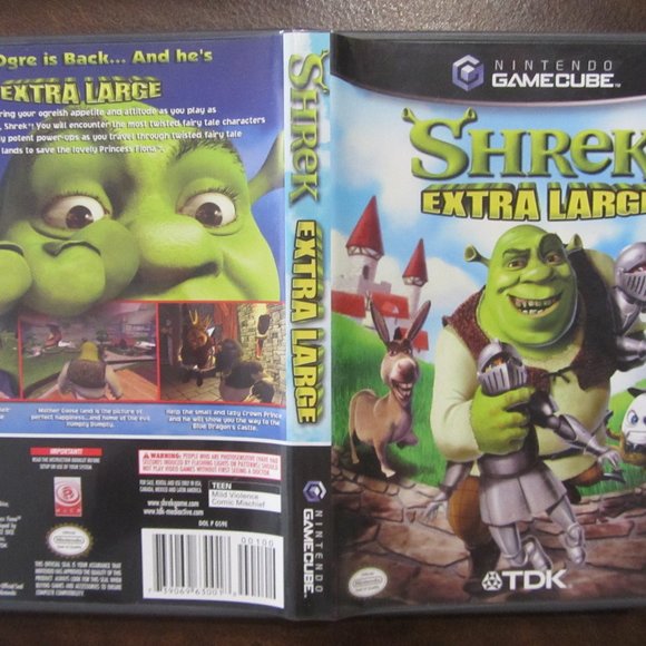 Nintendo gamecube shrek extra large game - Picture 1 of 8